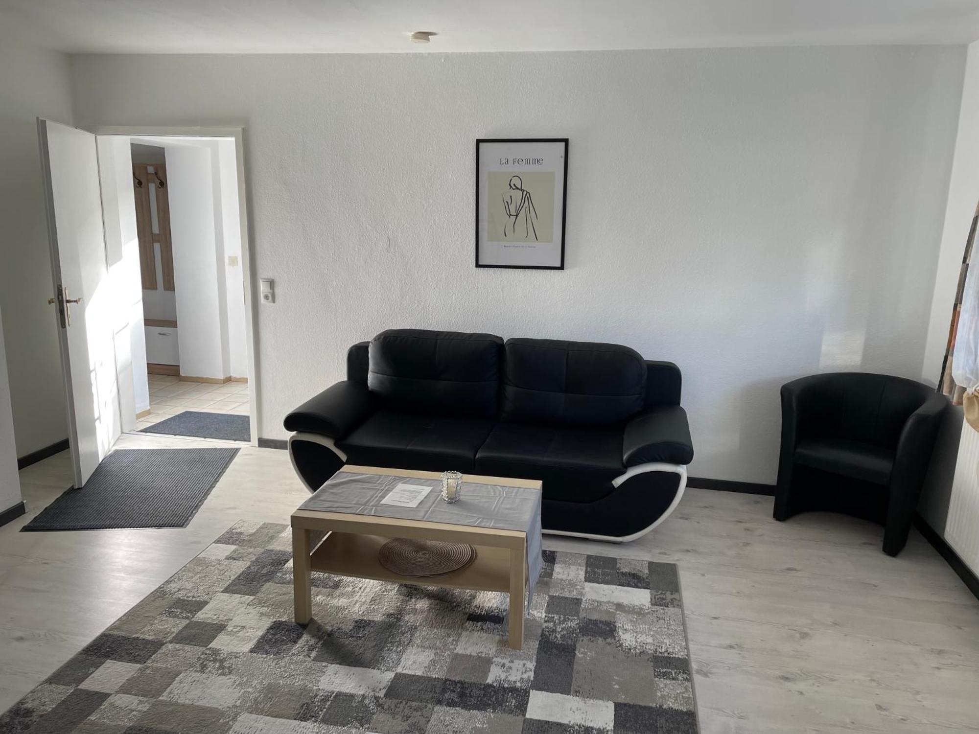 Schoene Ferienwohnung Lehrberg Eksteriør bilde